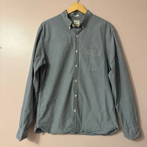 JCrew Small Check Buttondown Slim Longsleeve Shirt Mens Size  XL
